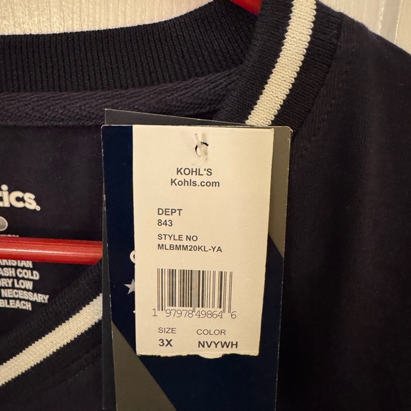 Fanatics Dark Navy Yankees Short Sleeve Jersey - Picture 8 of 8